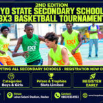 Oyo State Secondary Schools 3×3 Basketball Tournament: Registration Now Open for the 2nd Edition
